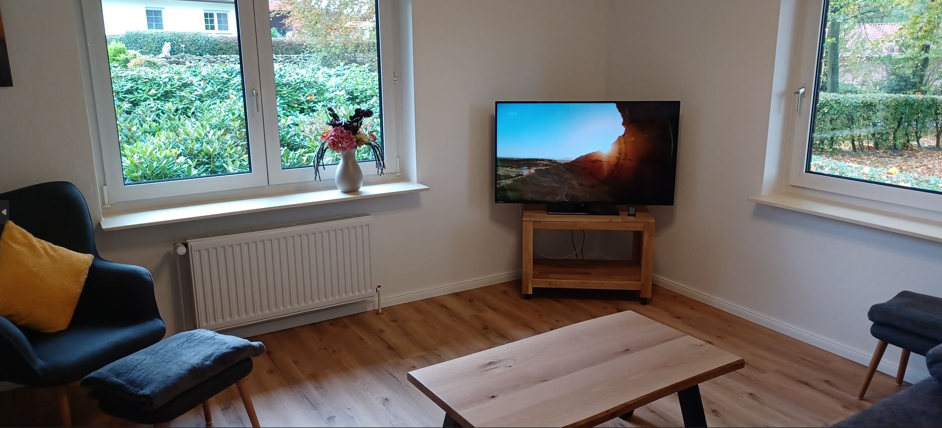 wohnzimmer mit fensher